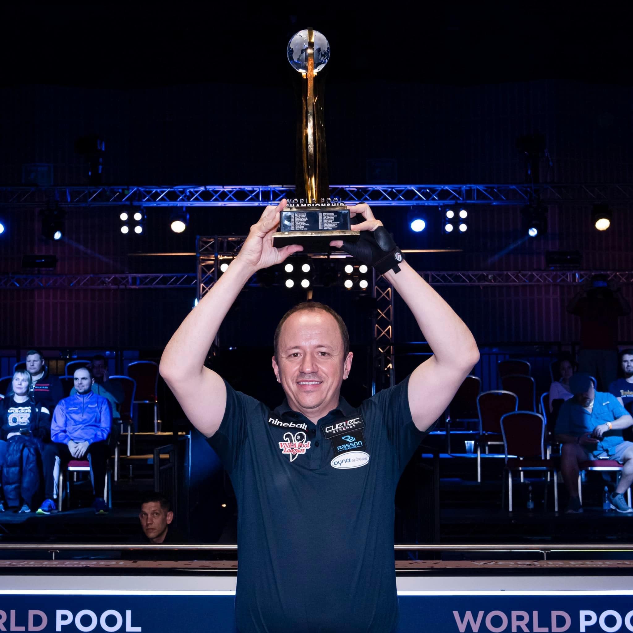 Shane Van Boening is 9 Ball Champion of the world Dynaspheres™