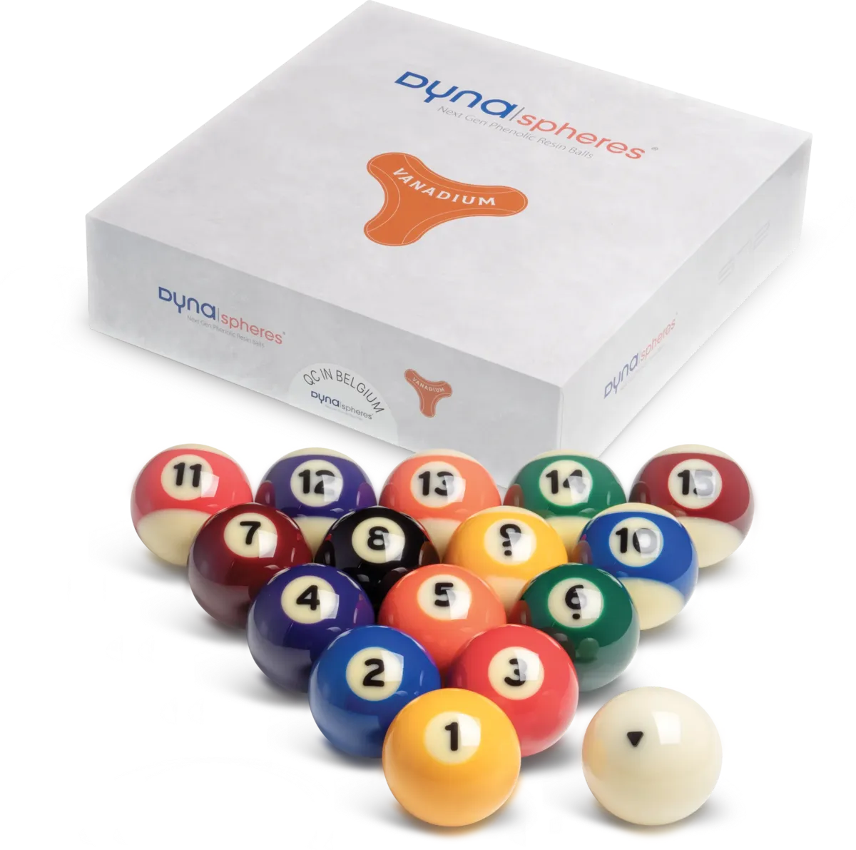 Dynaspheres - Vanadium - Pool Balls set